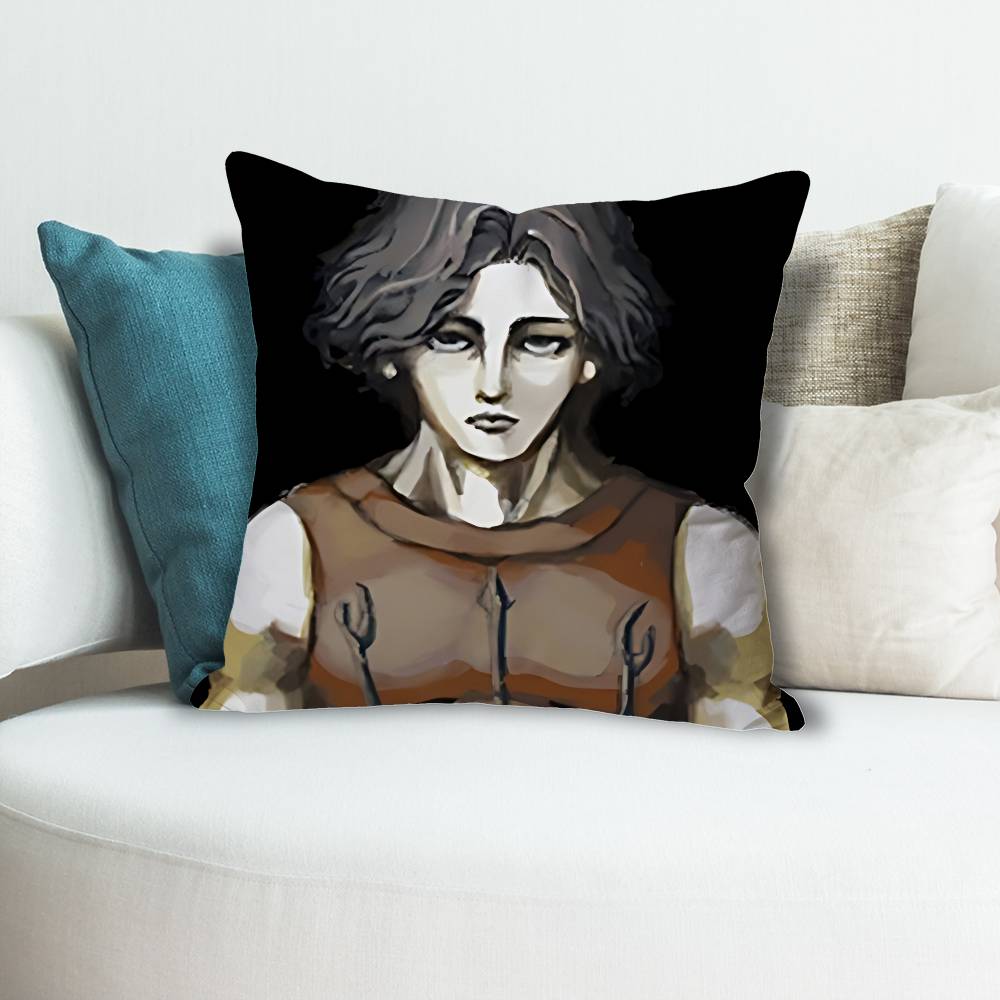 Game FFear And HHunger Anime Celebrity Merchandise AllMatch Printed Pillow Case Sofa Car Office Room Decoration Protector