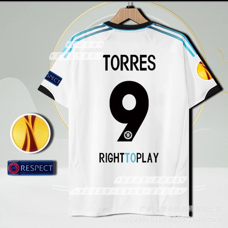 Retro Jersey Chelsea Series Jersey Long Short Sleeve Explosive Star Collection 8 Lampard 9 Torres Football Jersey