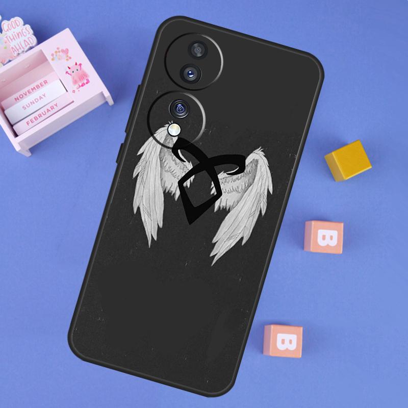 Angelic Rune Shadowhunters Case For Honor 400 Pro 200 70 90 Lite X9a X9b X9c X9d X8b X8c Win RT Magic 8 5 6 7 Pro Cover