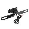   Motorcycle License Plate Light CNC Aluminium Rear   Lamp 6 LED Tail Mount Lighting