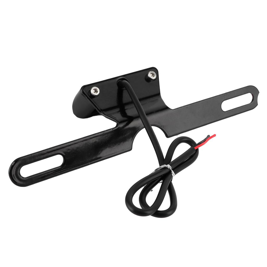   Motorcycle License Plate Light CNC Aluminium Rear   Lamp 6 LED Tail Mount Lighting