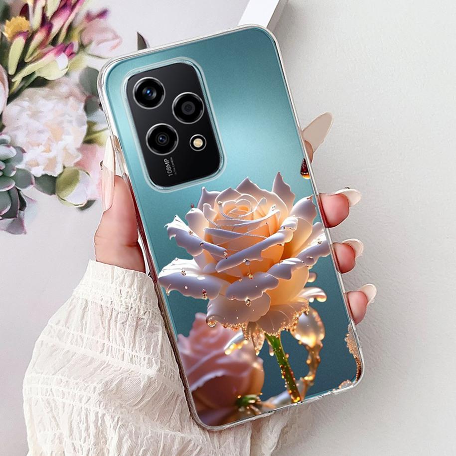 For Honor 200 Lite Case LLY-NX1 Cover Fashion Butterfly Silicone Protector Phone Case For Honor 200 Pro Honor200 Pro Soft Covers