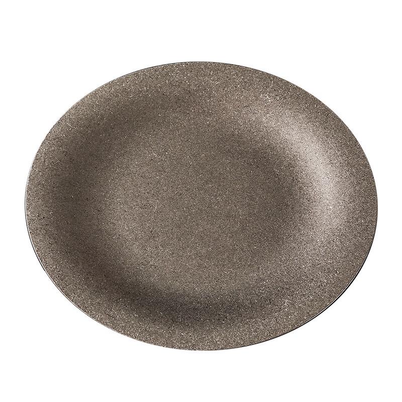 Retro Korean Stainless Steel Serving Plate