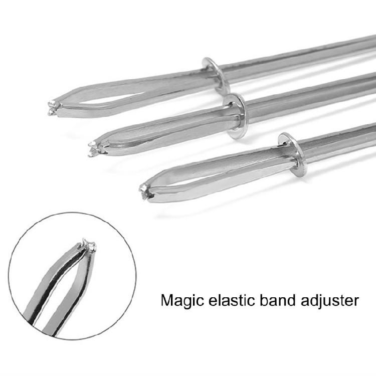 Multipurpose Metal Elastics Band Threading Tool 4Pcs Sewing Craft Accessories