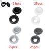 100Pcs Hinged Screw Cover Caps, Flip Tops For Screw Protection(4 Colors)