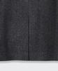 Musinsa Standard Wool Blend Herringbone Relaxed Blazer [Dark Grey]