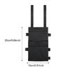 Cane Mounted Hydrations Pouch Tear Resistant Nylon Multi Pocket Storage Cane Organizers For Beverages Personal Items