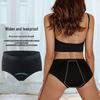 European & American Multi-color Mesh Breathable Mid-High Waist Leak-Proof Menstrual Period Underwear for Women