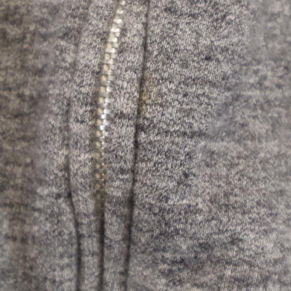 WACKO MARIA made in Japan Back print Long sleeve sweat Zip hoodie L gray Men's Used