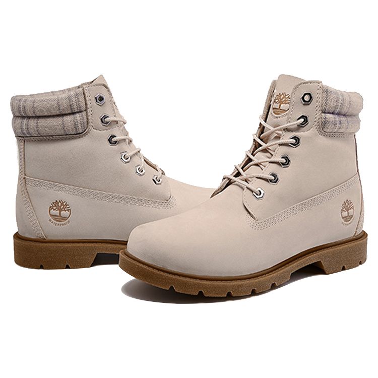 Timberland Waterproof Insulated Short Outdoor Boots Women boots Light-Pink A2BBR
