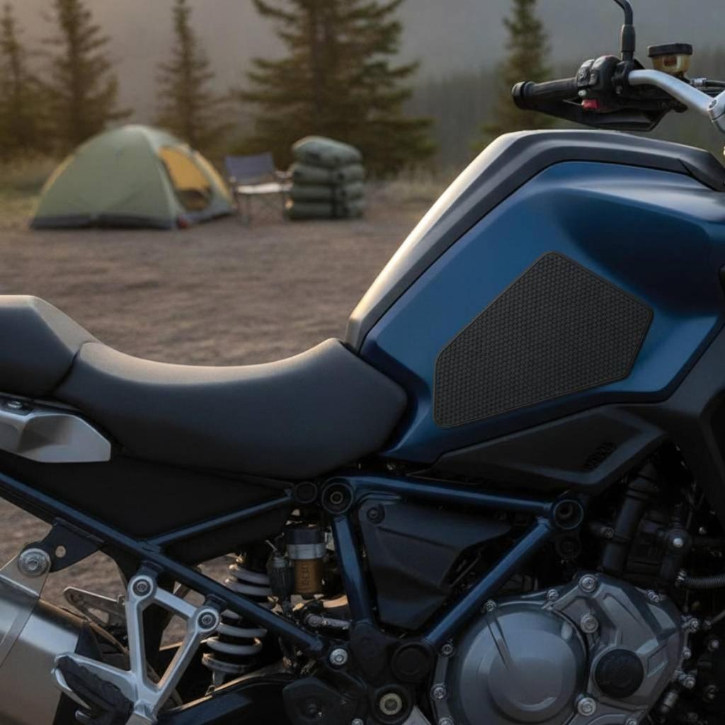 2 Pieces Fuel Tank Side Pad Slim for Touring, Commuting