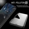Hülle für Xiaomi Mi 11 5G Etui Hülle, Ultra Dünne Verspiegelte Klapphülle Clear View Ständer Stoßfest Hülle[360 Grad Prote