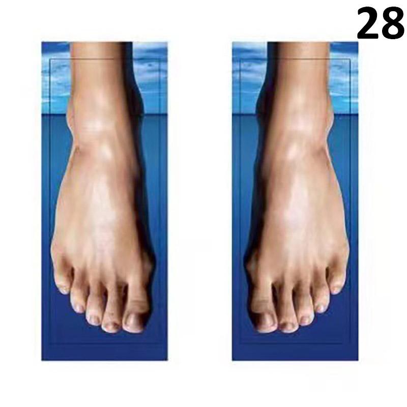 Uformelle flip-flops mønster tøfler sandaler korte sokker mannskap strømper lave ankelsokker