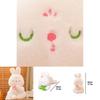 New Bunny Plush Toy Doll Soft And Fluffy Lotus Seat Cushion Sitting Rabbit Ideal Gift For Kids Bunny Plush)