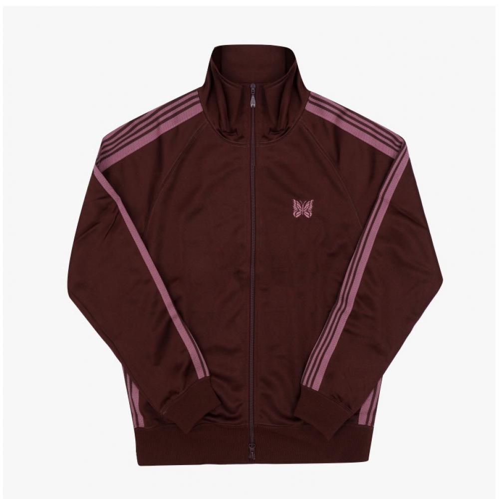 NeedleS Men S JAcket Poly Smooth TrAck A Brown Rw314