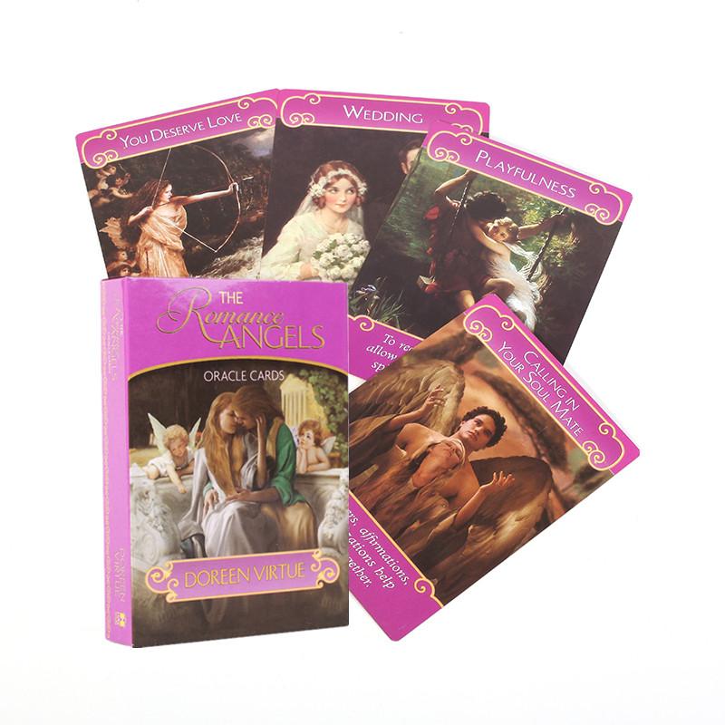 Buy The Romance Angels Oracle Cards A 44-Card Board Game Deck at 【超特価sale開催】 THE Romance ANGELS ORACLCARD その他