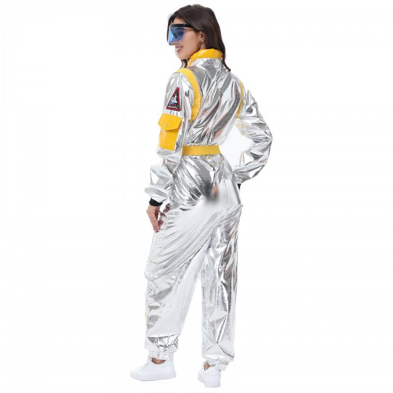 M-XL Halloween Couple Space Costume Wandering Earth Cosplay Astronaut Outfit Stage Party