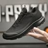 Men's shoes 2025 summer new youth outdoor mesh breathable sports shoes high-end versatile lace-up casual trendy shoes