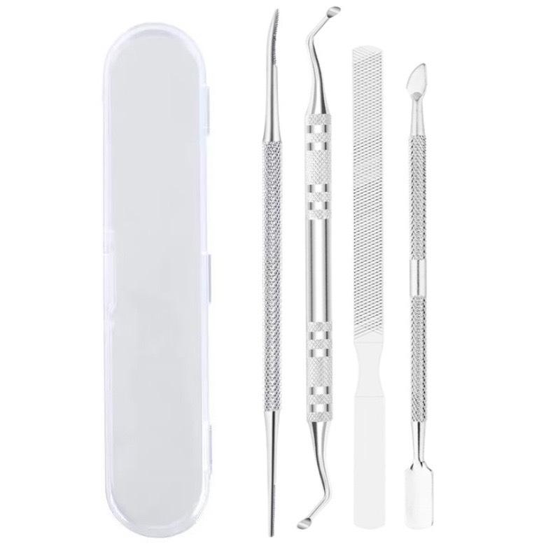 Maniküre-Scheren-Set aus Edelstahl für Nagelhaut und Nägel