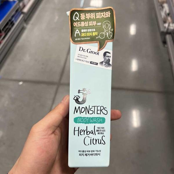 

DrGroot Jmonsters Гель для тела с травами и цитрусовыми, 400 г, корейская косметика