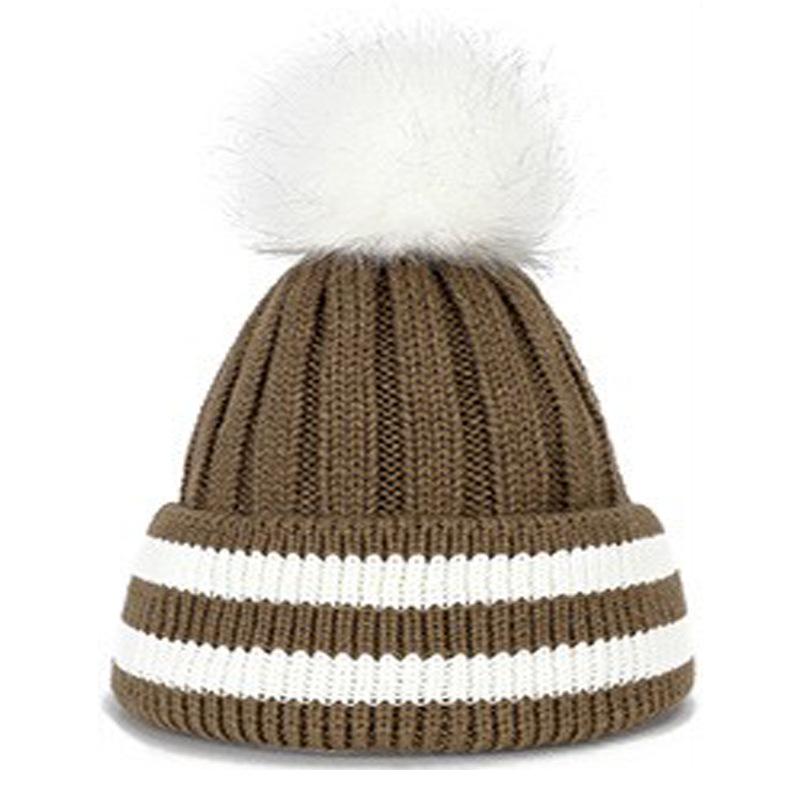 Winter Korean Style Wool Wig Hat: Warm Fleece-Lined, Thickened, Versatile, Knitted Hat