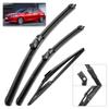 For Citroen C4 Hatchback 2010-2020 2011 2012 2013 Wiper Front&Rear Wiper Blades Windshield Windscreen Window Brushes 30"+26"+12"