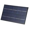 Solar Panel Charger 2W High Conversion Efficiency Energy Saving Waterproof UV Proof for Small Fan