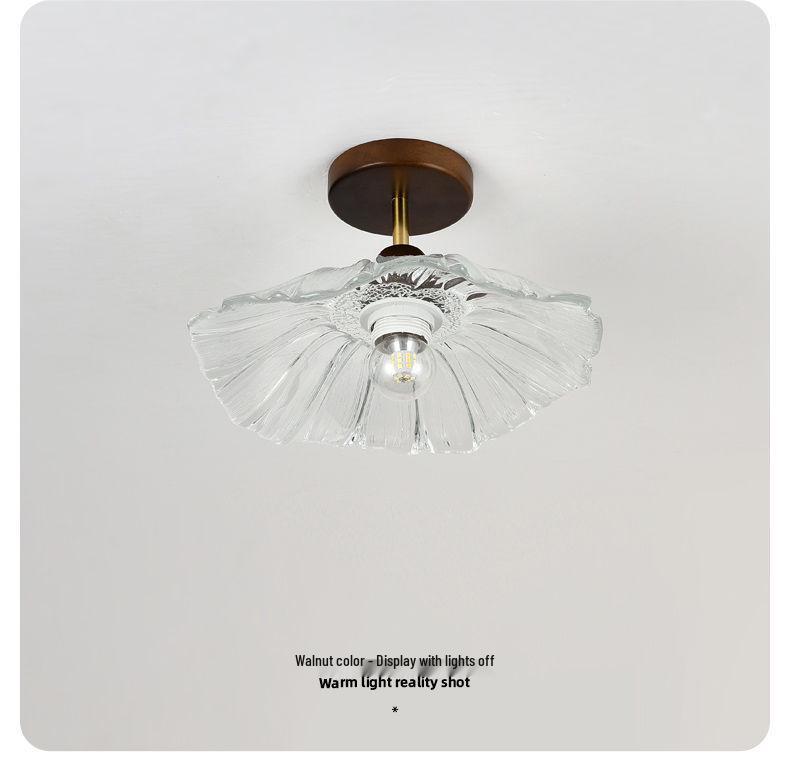 Nowoczesna Minimalistyczna Lampa Sufitowa w Kształcie Kwiatu do Korytarza, Klatki Schodowej, Balkonu lub Foyer