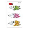 Waterproof Long-lasting Cute Peacock Feather Temporary Tattoo Stickers for Women
