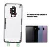 Phone Back Case For Samsung Galaxy S9 plus G695 Model Transparent Phone Battery Cover(Red)