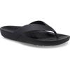 Crocs Sommer-Stil Flip Flip 21cm Damen-Sandalen, Schwarz,