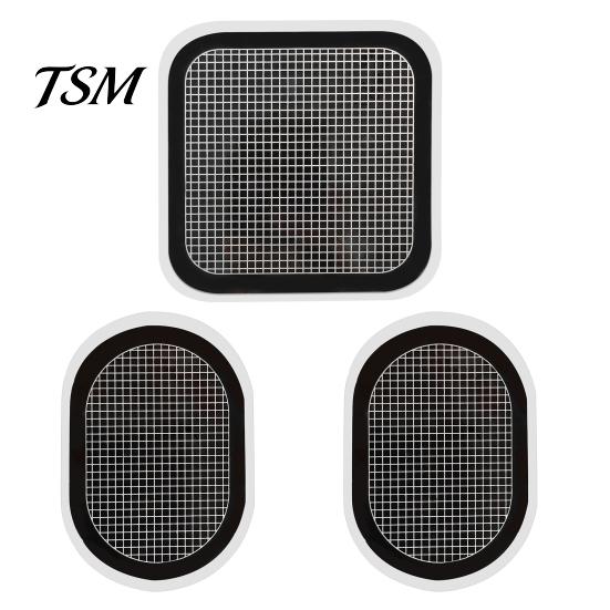 Gel Pad Replacement 3Pcs Pads No Odor Friendly to Latex-free Patch Skin Strong Stickiness Abdominal Belt Patches Accessories Sets