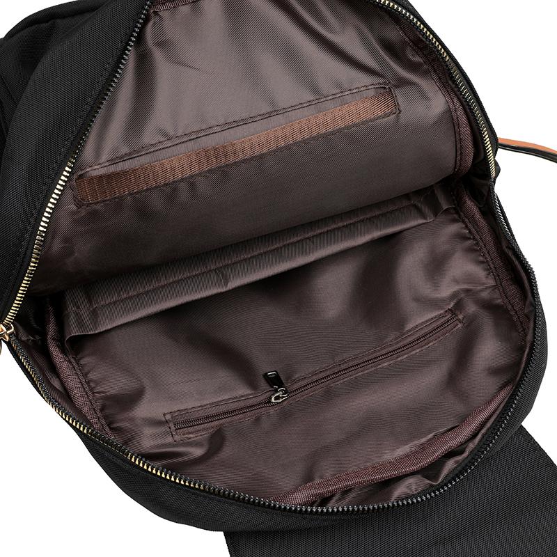 Travel Backpack Large Capacity Computer Bag Women's Commuter Solid Color Backpack