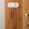 Hanging Jewelry Storage Rack Hooks Keys Mount Chains Wall Organizer Bedroom Kitchen Living Room Cabinet Bathroom Closet