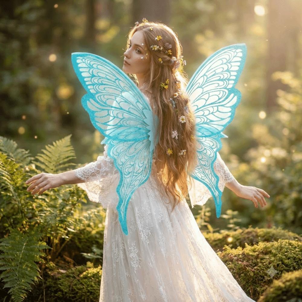 Sparkling Butterfly Wings Plastic Material Elf Wings New Fairy Wings Cosplay