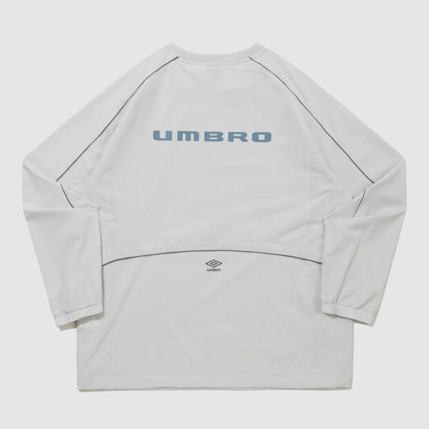 UMBRO All-Round Stretch Long Sleeve Piste Light Grey Ur121Swt22 (B Type)