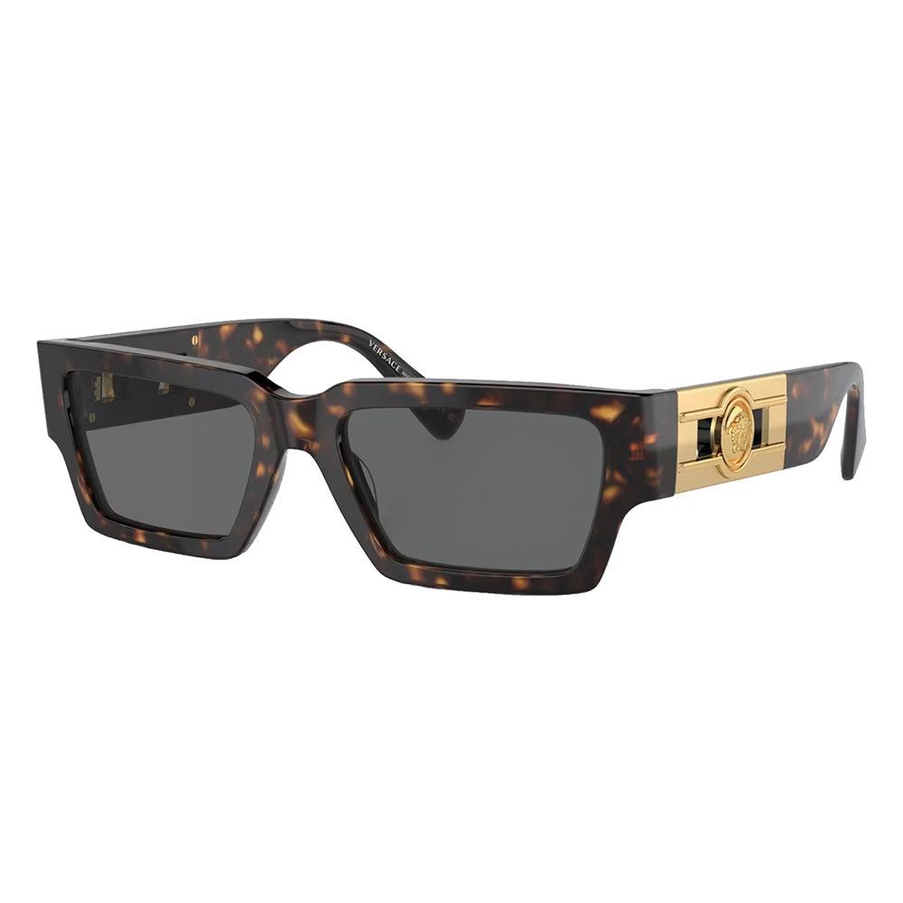 

Versace VE 4459 108 87 54 мм Прямоугольные солнцезащитные очки унисекс Гавана