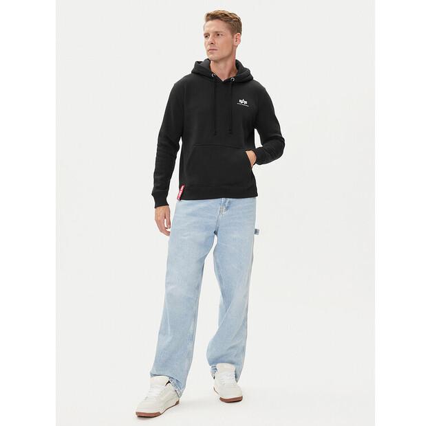 Толстовка Alpha Industries Basic Hoody Small Logo