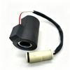 EC210B 240B 360B For Excavator For Pilot Solenoid Valve Coil Compatible with 12V and 24V Hydraulic Control Systems