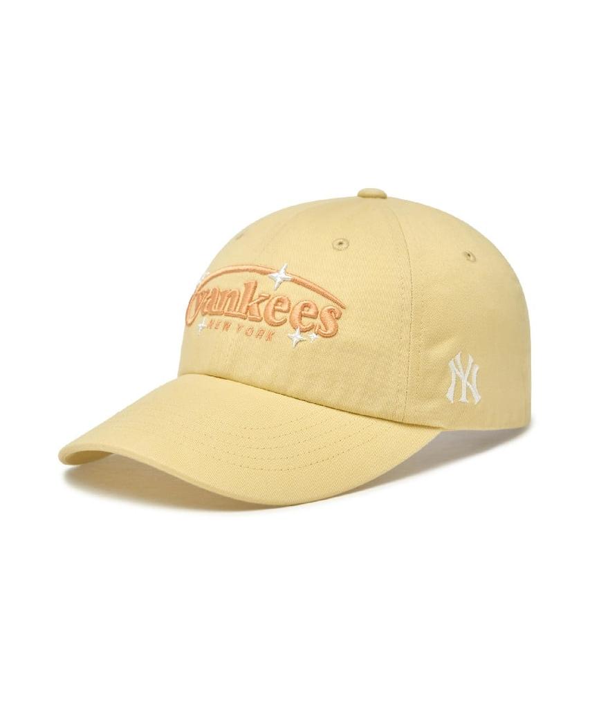 Emelbi Cute Pop Unstructured Ball Cap Ny (L.Yellow)