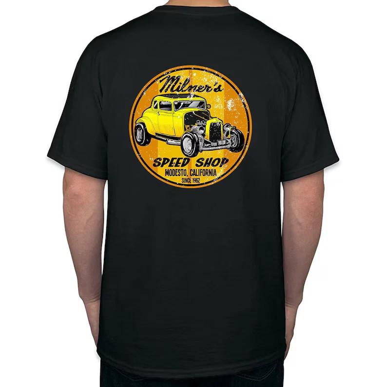 Milner s Speed Shop Hot Rod T-Shirt S