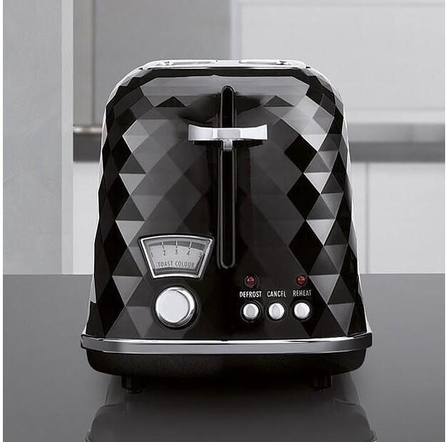 Toaster De'Longhi Brillante CTJ 2103.BK schwarz