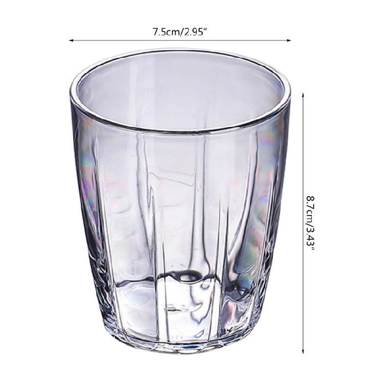 Shatterproof Water Tumblers Acrylic Cups Shatterproof Juice Beer Cup Dishwasher