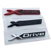 3D Car Rear Trunk Badge Xdrive Emblem Sticker Nameplate X Drive Logo For 320d 320i 530d 525d E60 G10 F15 F10 G20 Accessories