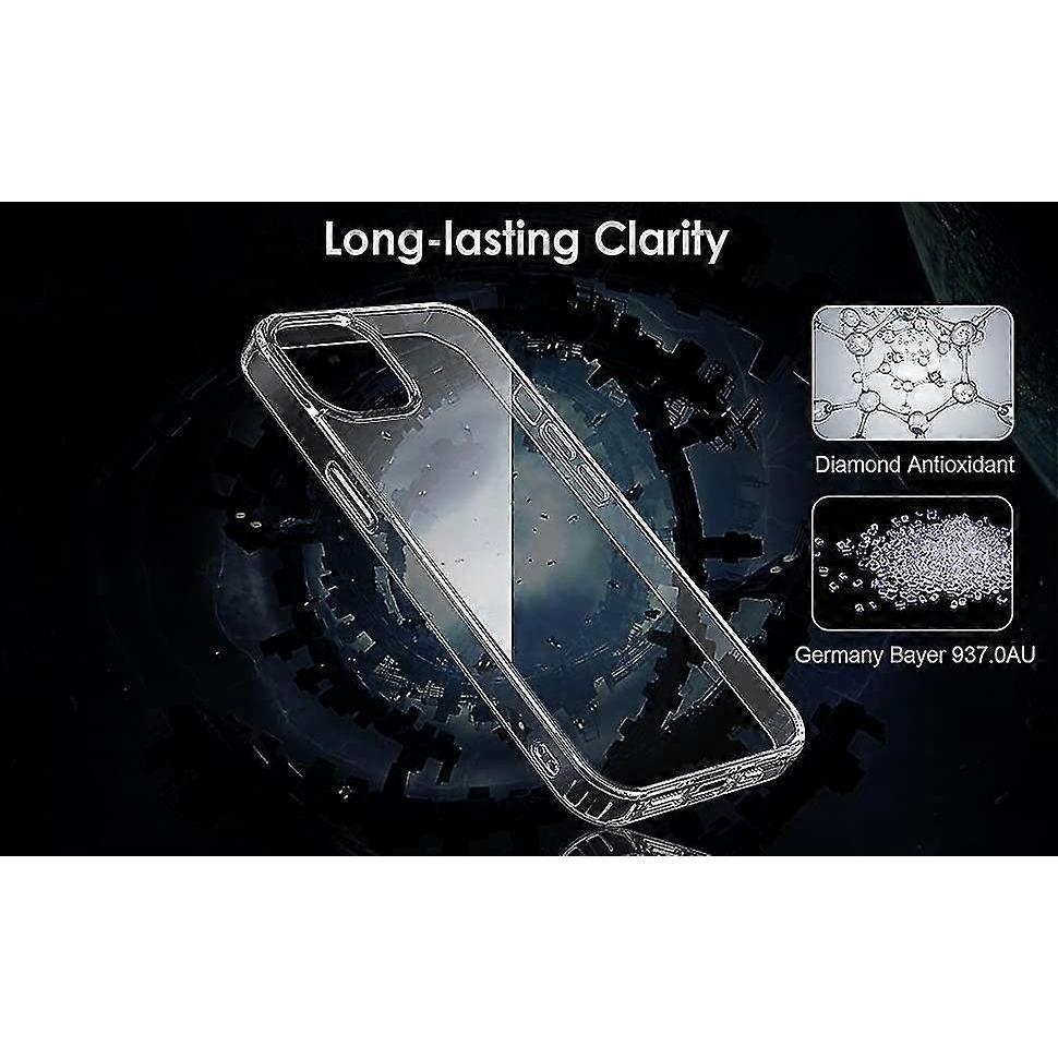 Case, Transparent Case for Iphone 14 Pro, Shock-proof, Tpu Silicone Buffer, Scratch-proof