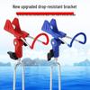 Universal Dual-Use Fishing Rod Holder Stand for Ground and Sea