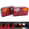 12V LED Car Truck Tail Light Taillight Rear Brake Light Signal Lamps Indicator for Van Lorry Trailer