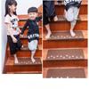 Stair Tread Pad, Stair Blanket, Cute Style, Bear Paw Printed Foot Pad, Step Sticker, Night Light, Anti Slip, Non Adhesive Self-adhesive Design