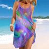 Women's Beach Dress Mini Dress  Flower  Print Casual Modern Dress Sleeveless Loose Fit Outdoor Daily Summer