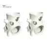 Environmentally Friendly Tank Ornament 2Pcs 3D Printed Aquarium Tree Stump Fish Shelter, Landscaping Artistic Ornaments, Multiple Holes Hiding